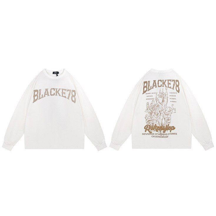 "Pressure Treater" Unisex Men Women Streetwear Graphic Sweatshirt Daulet Apparel