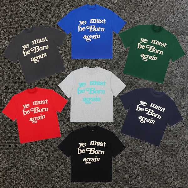 Sadcore Crying angel – Frog Drift Ye Must Be Born Again Kanye Streetwear Foaming Pr