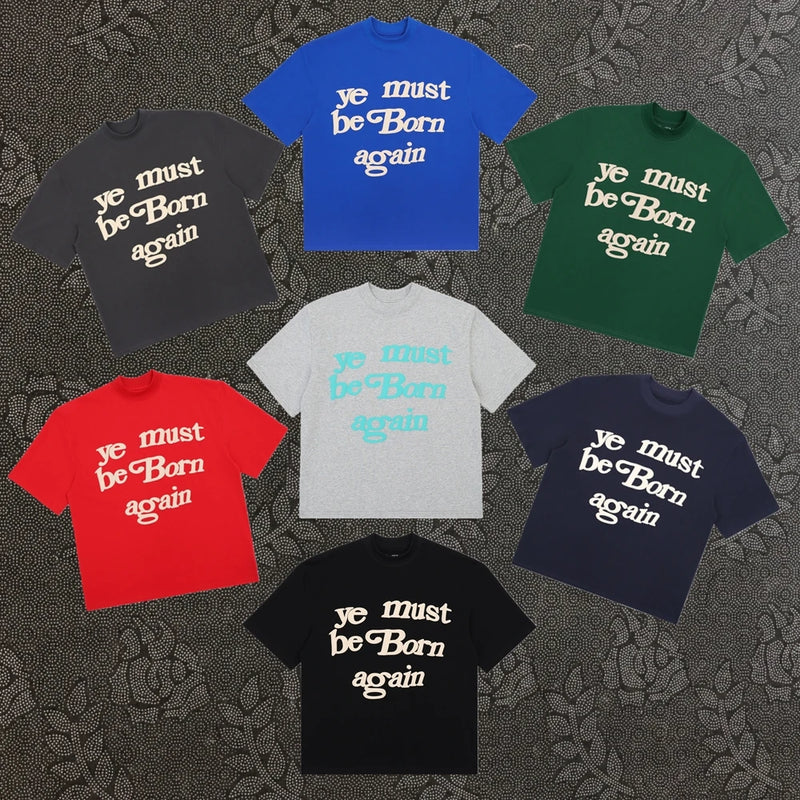 Sadcore Crying angel – Frog Drift Ye Must Be Born Again Kanye Streetwear Foaming Pr