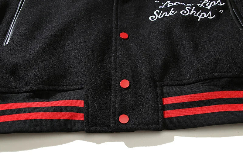 Urban zip-up parka hooded streetwear graffiti