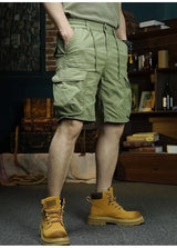 summer cargo shorts mens loose five pocket multi pocket outdoor motorcycle camouflage pants mens shorts unique cargo style 980