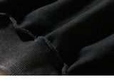2023 Hip Hop Streetwear Hoodie Sweatshirt Washed Retro Graphic Lightni