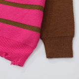 grunge pullover streetwear, modern knitwear, cozy fashion fit, stylish street outfit, modern aesthetic appeal