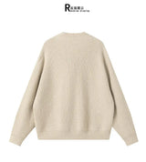 minimalist knit hoodie, photo-ready knit, unisex oversized techwear hoodie for men street style