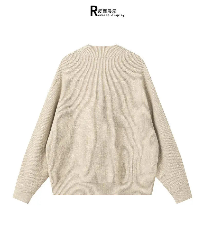 minimalist knit hoodie, photo-ready knit, unisex oversized techwear hoodie for men street style