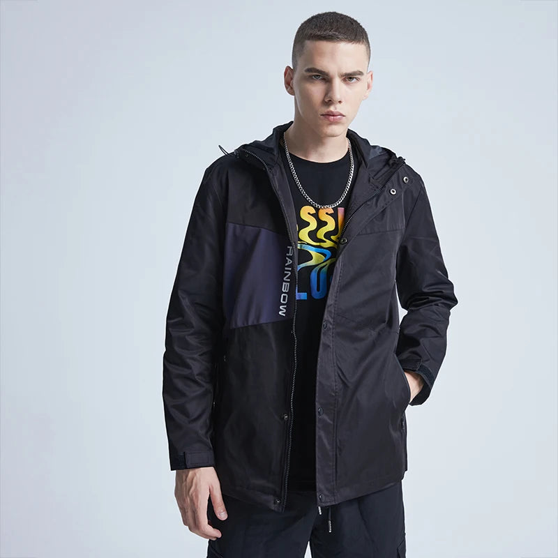 Streetwear bomber oversized hooded graffiti nan