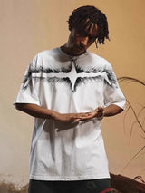 Trapwear Crying angel – American Hip Hop Trend Men And Women Street Personality Prin