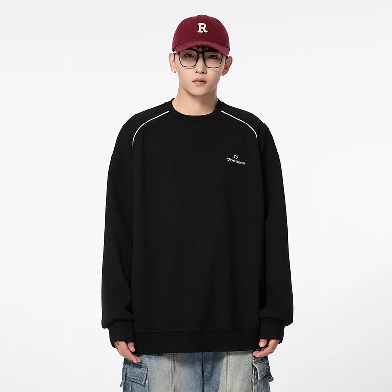 2025 Spring Autumn Sweatshirt Men Women Streetwear Fashion Loose Casua