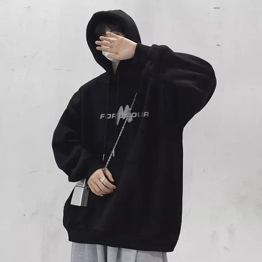 Original Sweatshirt American Trendy Retro Versatile Spring Autumn And