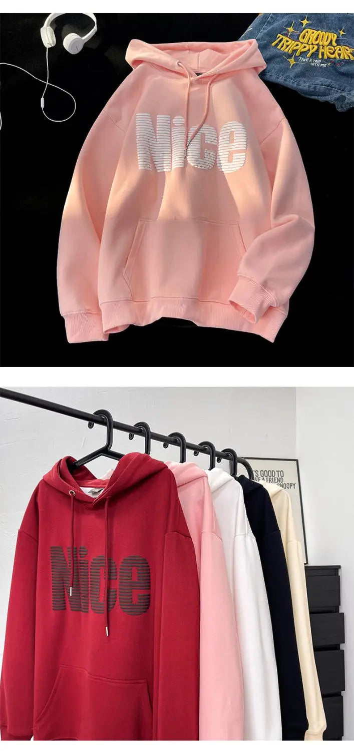 American Spring And Autumn Trendy Men And Women Hip Hop Retro Letter P