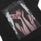Cyberpunk Aesthetic print tee – Aolamegs Mens Oversized T Shirts Cartoon Cute Girl Graphics
