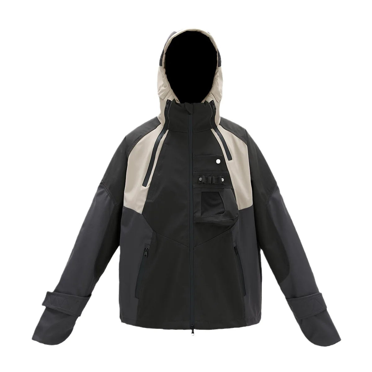 New 2023 Men Under My Car Parka All Track Zipper Casual Mess Inside Windbreaker With Hoody Trench Jackets Coat Outdoor  #A07