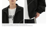 checkered streetwear jacket, daily essential, for men, fall streetwear outfit, oversized style, layered fashion, modern aesthetic