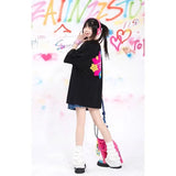 Vaporwave Oversized shirt – American Ins Design Trendy And High End Star Printed Short S