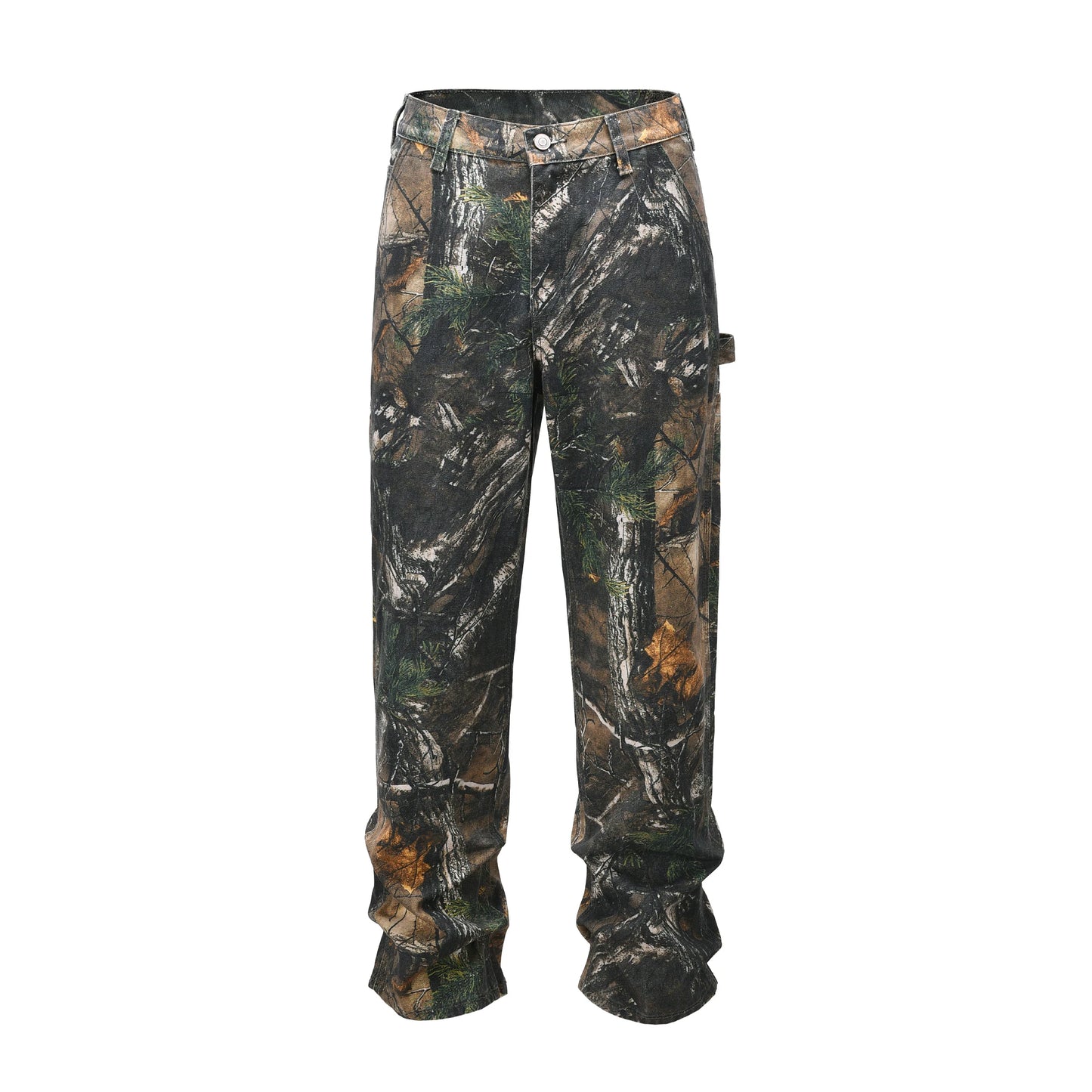 european and american tree grain camouflage jeans mens slim fitting splashing ink trendy hip hop tapered denim pants camou jeans urban skinny jeans