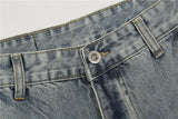 men fashion denim jeans casual bottom button open straight jeans with pockets hip hop streetwear zipper cargo joggers jean pants unique joggers style 2523
