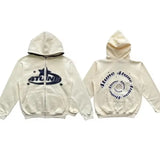 Y2K Autumn Winter Female Hoodie Letter Long Sleeve Sweatshirts Gothic