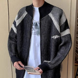 grunge oversized knit streetwear piece for layered look and winter street fits, ideal for men’s fashion and seasonal streetwe