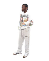 2024 Y2K High Street Cartoon Anime Print Oversized Hoodie Women Fashio