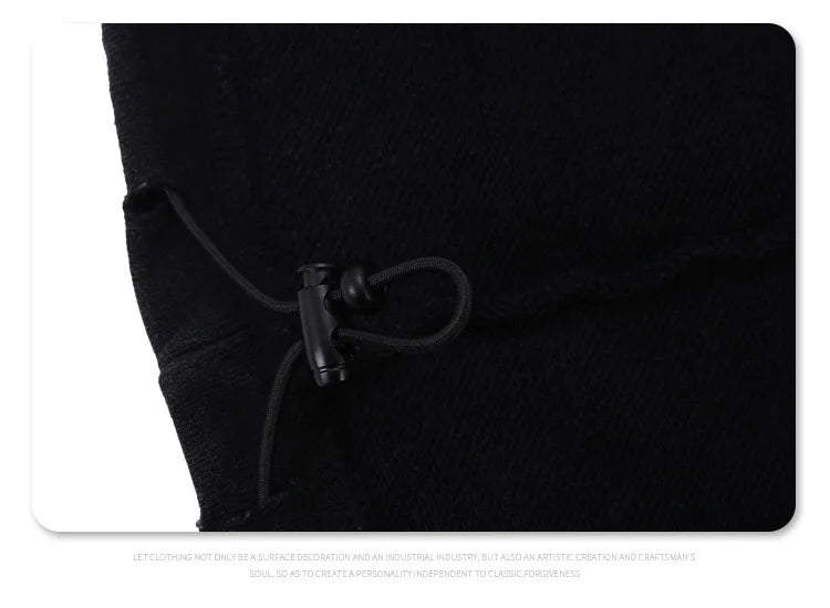 Dark aesthetic hoodie with skeleton hand and reaper design