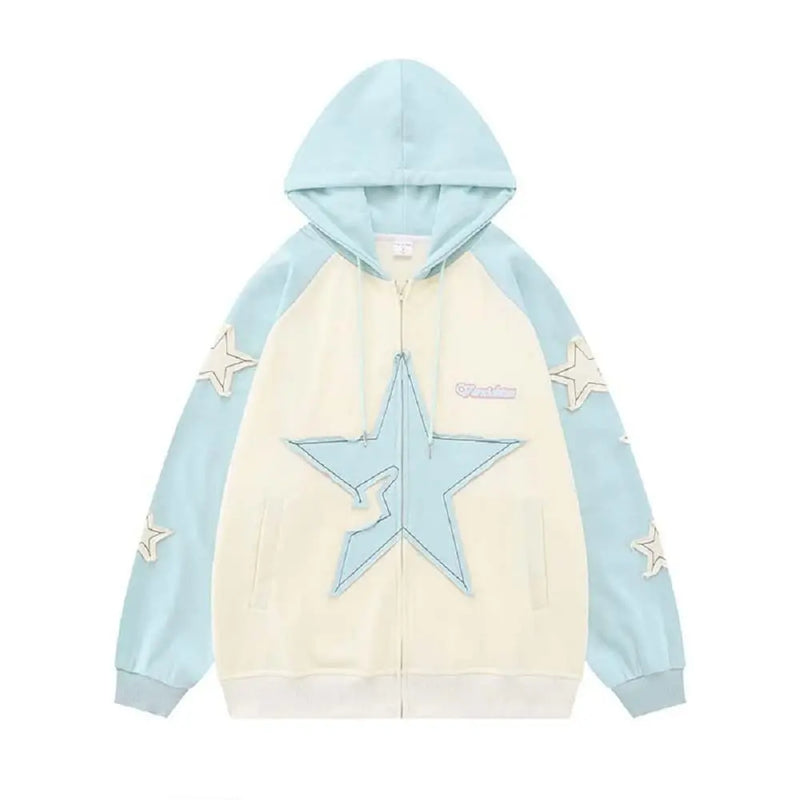 Chicvoy Women Hoodie Y2K Scrawl Graphic Harajuka Sudaderas Grunge Pull