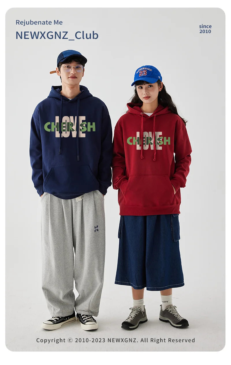 Cyber streetwear hoodie with futuristic digital print