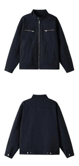 retro baseball outerwear, daily essential, men's streetwear fashion, trendy oversized fit, urban techwear design, modern hip 