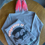 y2k long sleeved pullover hoodie sweatshirt jacket personalized printed pattern streetwear school outfit hip-hop punk