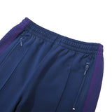 sea blue casual pants men woman loose comfortable side edge weaving stripe embroidery drawstring joggers sweatpants unique joggers style 5268
