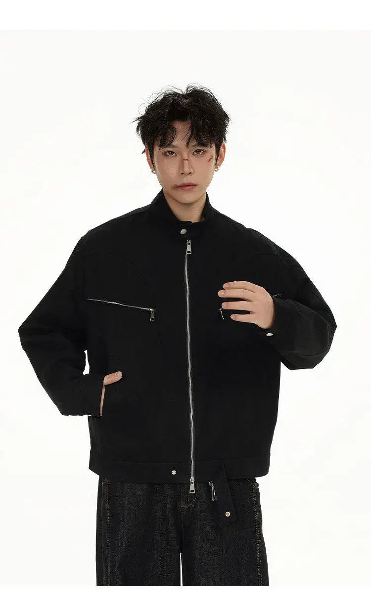 bold graphic winter coat, unisex street style, men's streetwear fashion, trendy oversized fit, urban techwear design, modern 