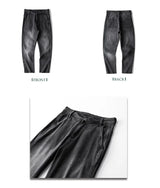 men streetwear hem zipper plus size distressed retro fashion loose casual denim pants jeans cityboy jeans trousers 28 40 unique jeans style 2724