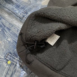Futuristic cyber hoodie with urban ninja aesthetic