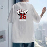 Anime Vintage print – Korean Creative Design Fashion Printed Short Sleeved T Shirt