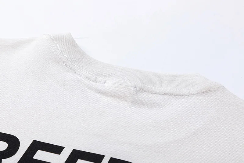 Sadcore T-Shirt – Saint T Shirt Men Woman Summer Good Quality O Neck Loose Let – Urban Streetwear for Men & Women