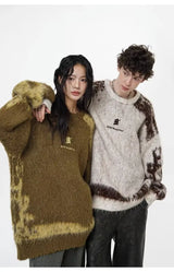 techwear flame hoodie for men, oversized streetwear fit with bold knit design, mens fashion layer for modern streetwear colle
