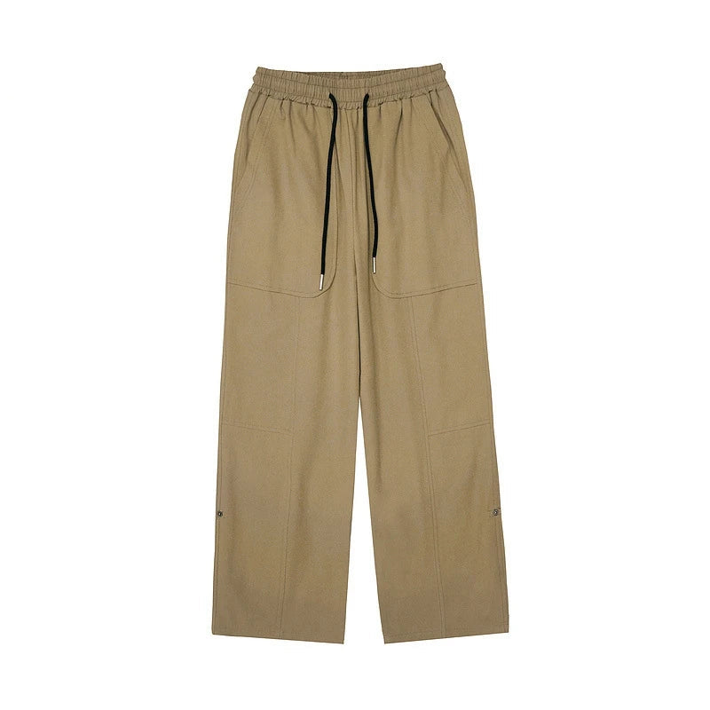 rainbowtouches new 2022 brand mens casual pants high street green pants loose straight men concise fashion mens trousers unisex urban fashion pants