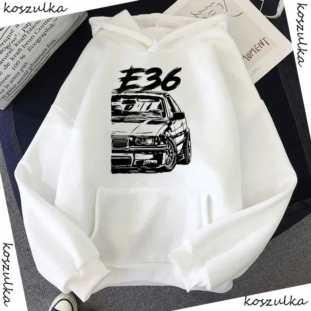 New Original Sweatshirt Harajuku Handsome Car Niche Hoodie Men And Wom