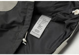 New 2023 Mens Undermycar Armor zipper Parkas Windproof hooded Jacket Tatting Multiple pockets outdoor Wear size 1 2 3 #412
