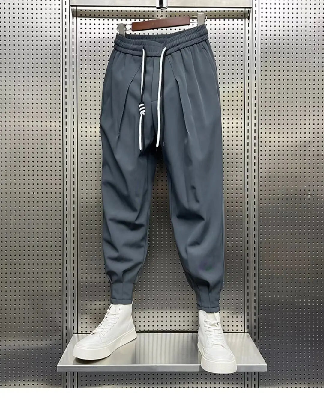 mens harem joggers pants male cargo pants streetwear black hip hop casual pockets sweatpants oversized 2024 fashion trousers casual joggers