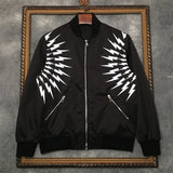 Quilted high fashion parka zip-up vintage urban