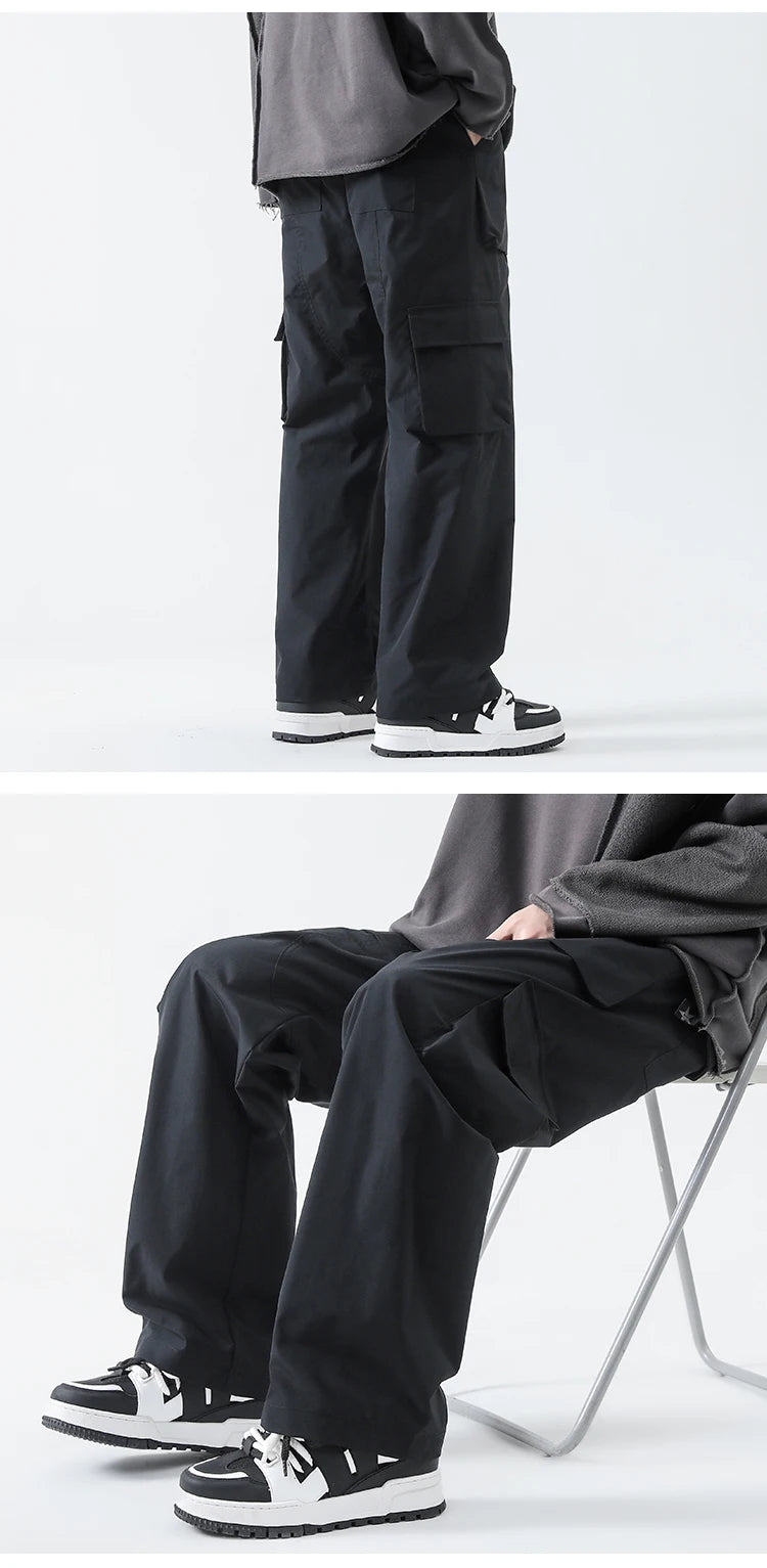 mens black pants hip hop streetwear fashion jogger harem trousers man casual sweatpants male pants big size 5xl unique joggers style 1264