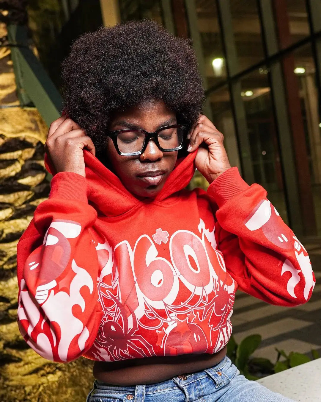 Y2k Pullover Long Sleeved Sweatshirt Vintage Printed Pattern Streetwear Tops Vintage Clothes Dark Punk Jacket