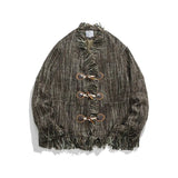 Puffer quilted zip-up vintage windbreaker high fashion