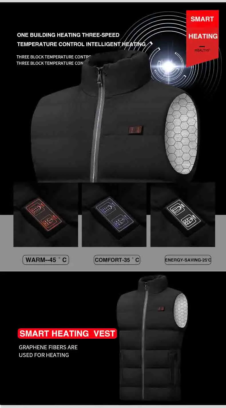 winter street style featuring rainbowtouches 9 places heated vest men women usb heated jacket heating vest thermal clothing hunting vest winter heating jacket design – premium quality jacket for men