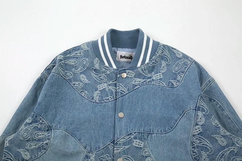 Nan streetwear quilted windbreaker bomber parka