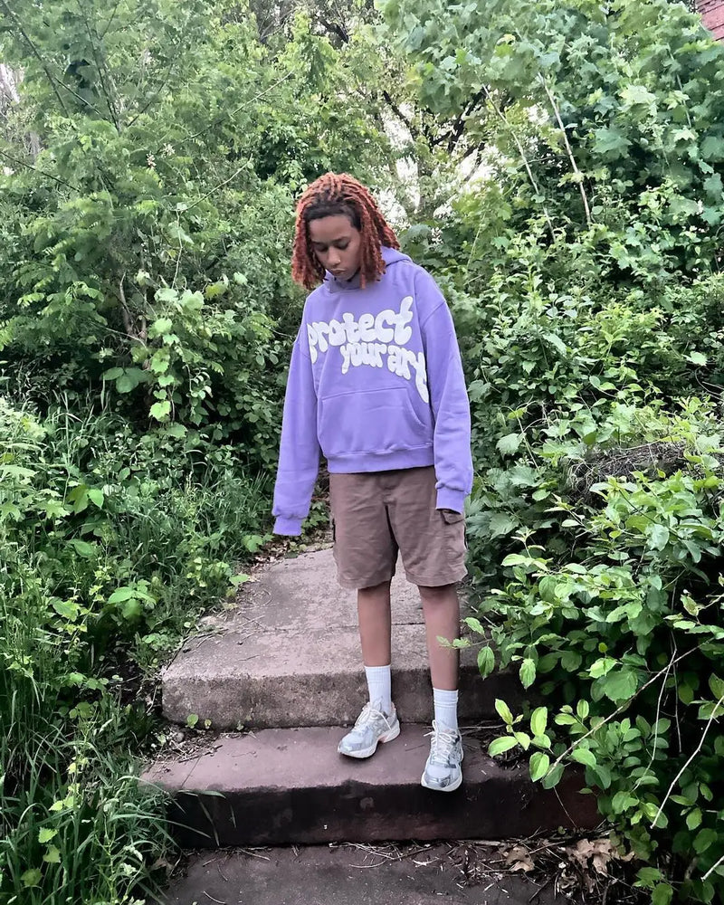 Y2k Pullover Print Pattern Long Sleeved Hoodie Hoodie Clothing Vintage Street Rap Trend Wear High Street