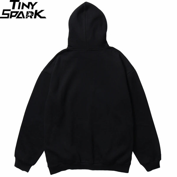 Men Hip Hop Hoodie Sweatshirt Butterfly Streetwear Harajuku Hoodie Pul