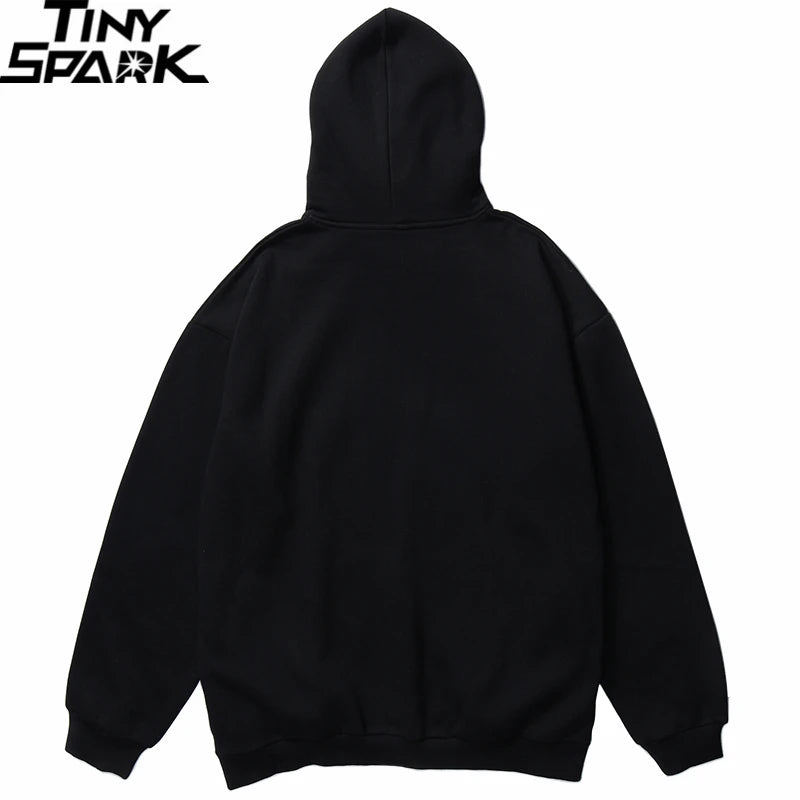 Men Hip Hop Hoodie Sweatshirt Butterfly Streetwear Harajuku Hoodie Pul
