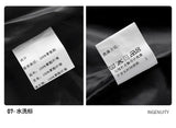 Winter new men's cotton thickened jacket slim stand-up collar splicing PU leather large pocket cotton-padded coat men