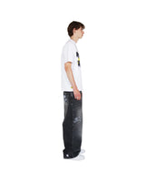harajuku project denim jeans y2k mens vintage baggy womens low rise black straight 2024 new wide leg pants trousers streetwear unique jeans style 4924